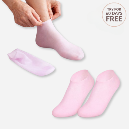 SilkySole Overnight Occlusive Spa Socks