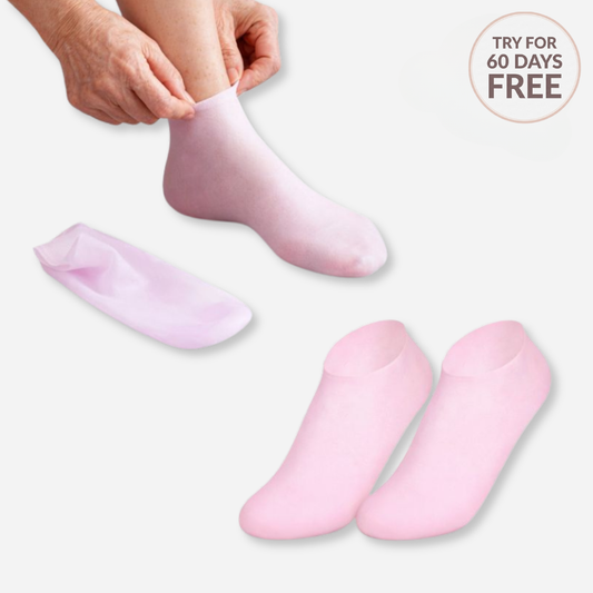 SilkySole Overnight Occlusive Spa Socks