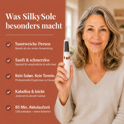 SilkySole | Hornhautentferner Pro