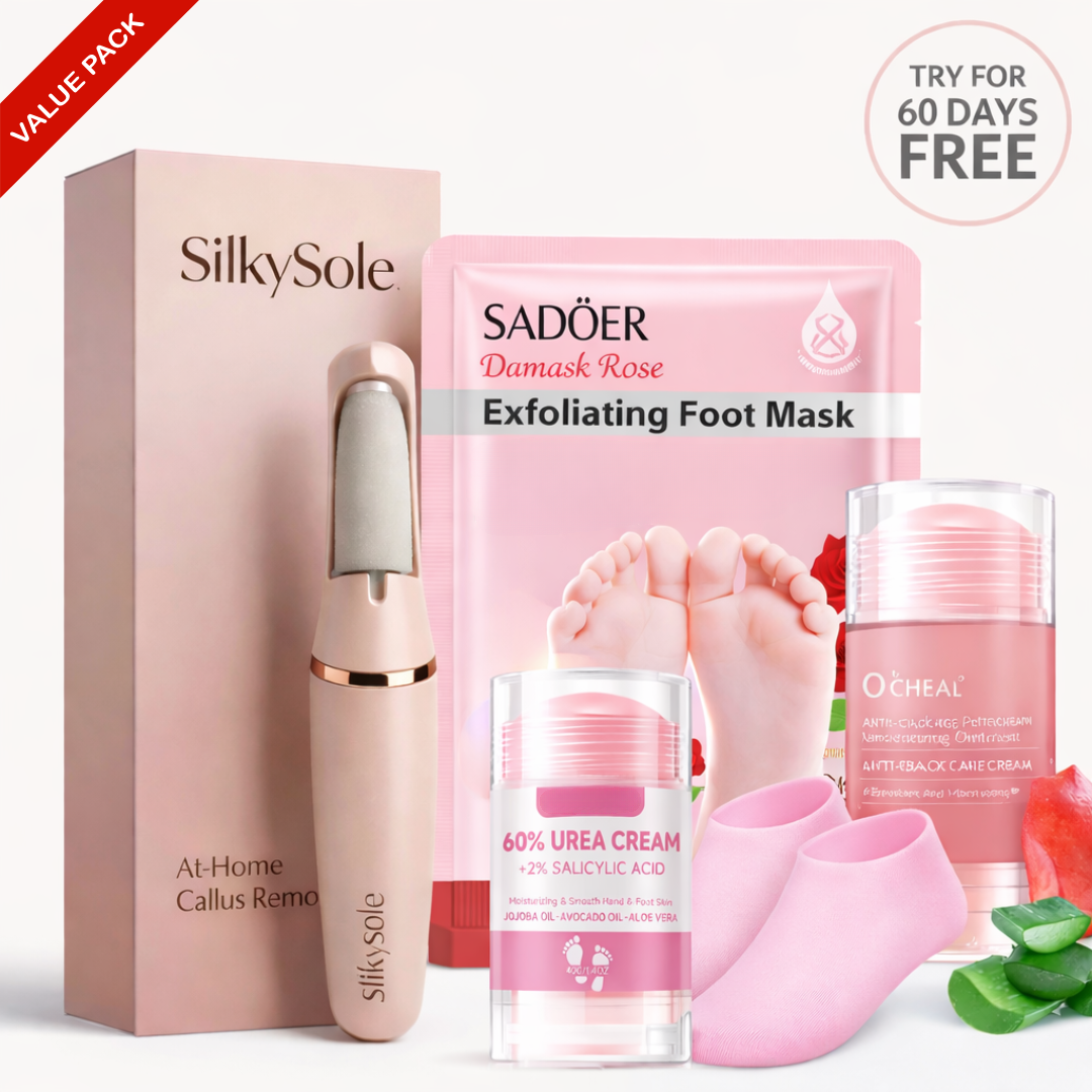 SilkySole Complete Heel Repair System